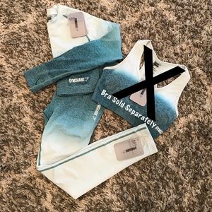 Gymshark Seamless NWT Set Crop Top Leggings Ombre